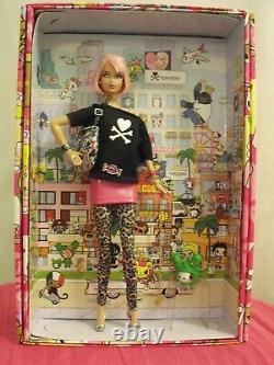 Tokidoki Barbie-pink Hair-t7939-2011-only 7400-gold Label-#1 In Series-nrfb-mint