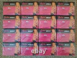 Topps Merlin Stickers Lot Barbie 16 Display Sealed Boxes 800 Packets 2005 Mattel