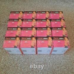 Topps Merlin Stickers Lot Barbie 16 Display Sealed Boxes 800 Packets 2005 Mattel