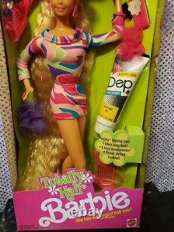Totally Hair Barbie Doll 1991 Mattel 1112 Nrfb