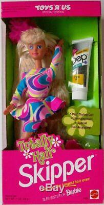 Totally Hair Skipper Doll (Sister of Barbie) (New)