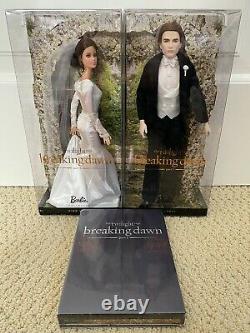 Twilight Breaking Dawn Part 1 Barbie Bella Edward Collector's Wedding Flower Set