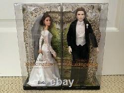 Twilight Breaking Dawn Part 1 Barbie Bella Edward Collector's Wedding Flower Set