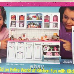 Tyco 1995 Kitchen Littles Deluxe Refrigerator Vintage Toy Box Fits Barbie