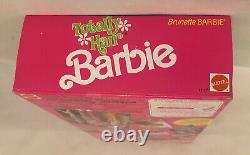 UNOPENED Vintage Barbie Totally Hair Brunette Barbie Doll Mattel 1991 #1117