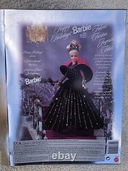 VINTAGE 1998 Happy Holidays Barbie RARE ERROR Misprint MINT NEVER OPENED