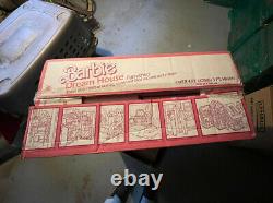 VINTAGE BARBIE DREAMHOUSE 1978 MATTEL FURNISHED! Mint IN BOX