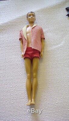 VINTAGE BARBIE HUGE LOT 6 Doll's, Clothes 1960's & Case