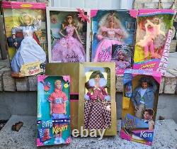 VINTAGE Barbie Doll Lot OF 7 NEW and Restored Dolls Mattel
