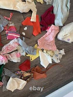 VINTAGE Huge Lot of 1960s Barbie Mod Doll Accessories Clothes Cases Barbies RARE