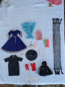 VINTAGE ORIGINAL (2) 1960's & (1) 1990's BARBIE DOLLS AND ACCESSORIES LOT