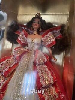 VINTAGE Special Holiday Celebration Barbie Lot of 7 dolls. NRFB DOLLS