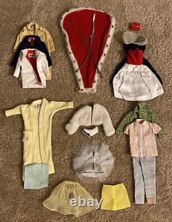VTG 1968 Barbie Doll Case, 1959 1975 Clothes & Accessories LOT (SEE DESC)