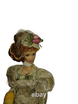 Victorian Barbie Mint Memories Tea Collection Porcelain Doll NIB
