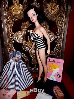 Vintage 1958 Ponytail Barbie # 1 Raven Hair