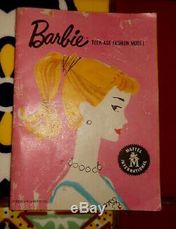 Vintage 1958 Ponytail Barbie # 1 Raven Hair