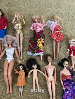 Vintage 1960's-2010's Mattel Barbie & Ken Dolls With Accesories 210+ pieces