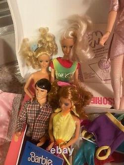 Vintage 1960s Barbie Ken Dolls Lot / Clothing, Accessories Jem Doll