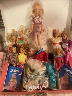 Vintage 1960s Barbie Ken Dolls Lot / Clothing, Accessories Jem Doll