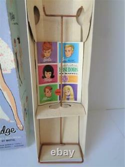 Vintage 1962 Blonde Midge Barbie Doll Mint in Box with Wrist Tag Head Cello
