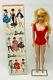 Vintage 1962 Blonde Ponytail Barbie Doll Stand Mint in Original Box 20-184