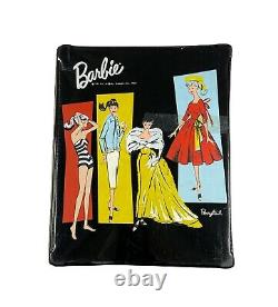Vintage 1962 Brunette Barbie Doll With Case/ Clothes/ Accessories Mattel -B