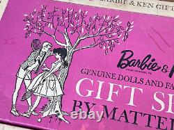 Vintage 1962 Mattel Barbie & Ken Genuine Dolls & Fashions GIFT SET with Orig. Box