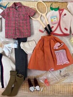 Vintage 1962 Mattel Barbie & Ken Genuine Dolls & Fashions GIFT SET with Orig. Box