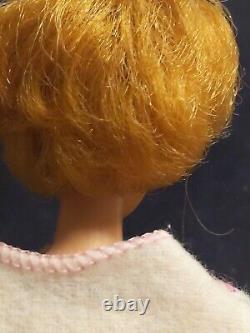Vintage 1962 Midge Barbie Doll 1958 Mattel Bubble Cut, estate find