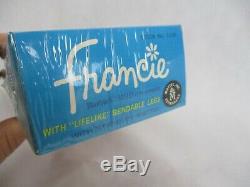 Vintage 1965 Barbie Friend Blonde Francie Twist Turn Doll New Mint Box Sealed