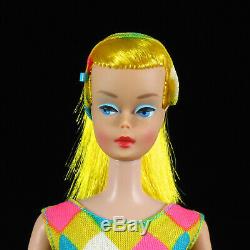 Vintage 1966 COLOR MAGIC BARBIE #1150 Golden Blonde / Scarlet Flame NEAR MINT