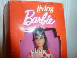 Vintage 1970 Dramatic Living Barbie #1116 MINT Brunette NIB NRFB