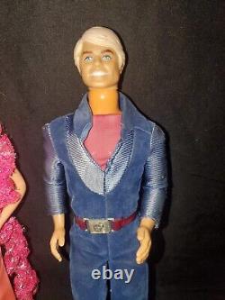 Vintage 1977 Superstar Barbie Doll #9720 & Superstar Ken Original Outfits