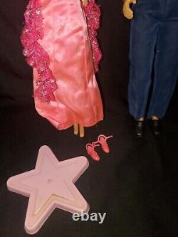 Vintage 1977 Superstar Barbie Doll #9720 & Superstar Ken Original Outfits