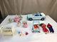 Vintage 1980s Heart Family Barbie Dolls And Accessories, Huge Lot