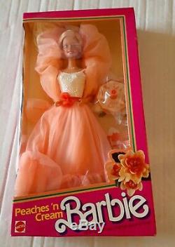 Vintage 1984 BARBIE doll PEACHES'N CREAM Mattel 7926 NIP