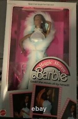 Vintage 1985 MAGIC MOVES AA Barbie Doll #2127 Mattel NRFB LOT#29-5