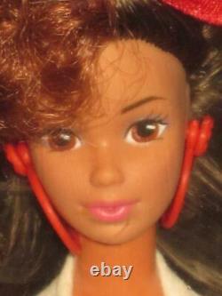Vintage 1989 Barbie And The ALL STARS TERESA Long Red Hair Doll 9353 NRFB