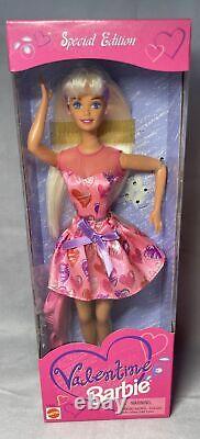 Vintage 1990s MATTEL Barbies Valentine & Easter NIB Dolls Lot Of 6