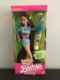 Vintage 1991 TOTALLY HAIR Barbie MINT in Package Brunette Barbie