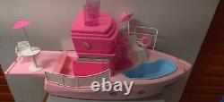 Vintage 1994 Barbie Dream Boat #10921 with Blender Seaside Adventure