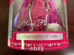 Vintage 2003 Edition Expression of India Soni Punjabi Barbie Collector Doll Mint