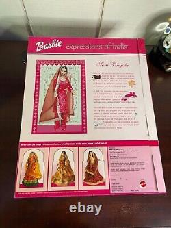 Vintage 2003 Edition Expression of India Soni Punjabi Barbie Collector Doll Mint