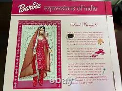 Vintage 2003 Edition Expression of India Soni Punjabi Barbie Collector Doll Mint