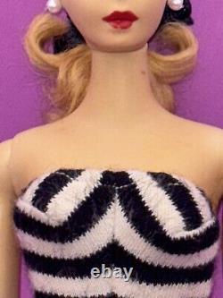 Vintage #3 ORIGINAL Blonde Ponytail Barbie Doll Brown Liner ALL ORIGINAL