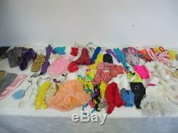 Vintage 80's Barbie Dolls (25) Lot Super Star- Rockers- Ken- Clothes- More