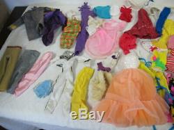 Vintage 80's Barbie Dolls (25) Lot Super Star- Rockers- Ken- Clothes- More