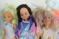 Vintage 80s Barbie and Doll Lot, Heart Family, Jem, Lovelylocks Clothes and More