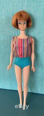 Vintage American Girl Barbie Doll Redhead Titian w Original Box Suit Shoes 1960s