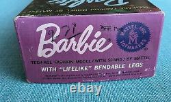 Vintage American Girl Barbie Doll Redhead Titian w Original Box Suit Shoes 1960s